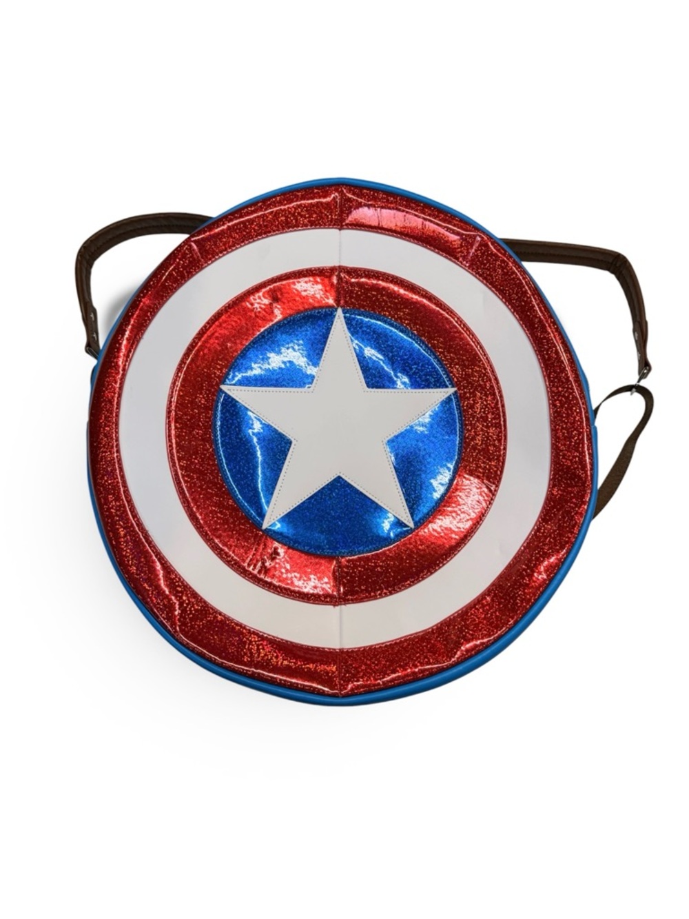 Loungefly Marvel Captain America Cosplay Shield Backpack